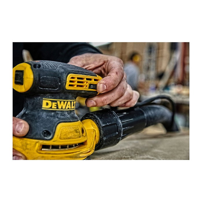 DeWalt DWE6423-QS Lijadora rotorbital 280 W 125 mm