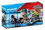 Playmobil City Action Moto de Policía y Persecución del Ladrón 70572