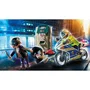 Playmobil City Action Moto de Policía y Persecución del Ladrón 70572