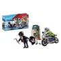 Playmobil City Action Moto de Policía y Persecución del Ladrón 70572