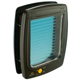 Ferplast Swing 11 Puerta para Gatos y Perros, Marrón, con Túnel, Dimensiones: 31 x 9.6 x 38.4 cm