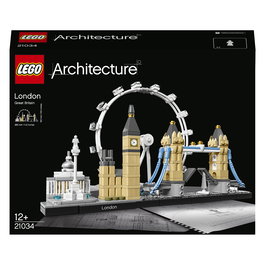 LEGO Architecture London 21034 Set de Construcción Creativa 468 Piezas