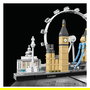 LEGO Architecture London 21034 Set de Construcción Creativa 468 Piezas