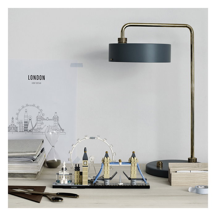 LEGO Architecture London 21034 Set de Construcción Creativa 468 Piezas