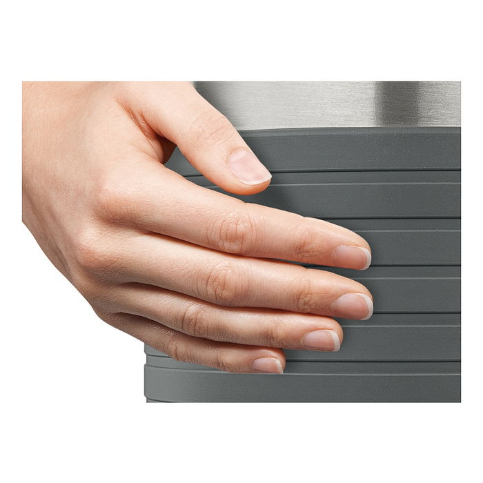 Bosch TWK7S05 Hervidor de Agua Eléctrico 1.7L 2200W Gris/Negro