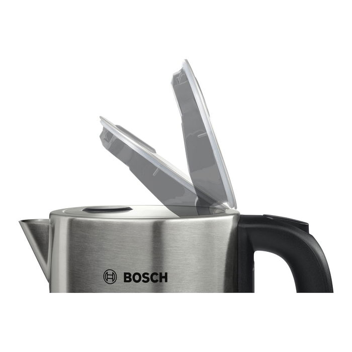 Bosch TWK7S05 Hervidor de Agua Eléctrico 1.7L 2200W Gris/Negro