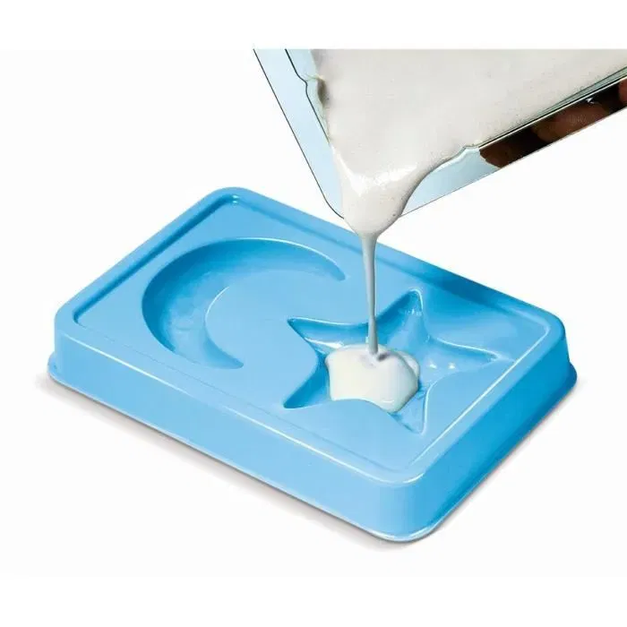 Clementoni 52490 Los mega cristales Set para crear cristales translúcidos, coloridos, fluorescentes y brillantes.