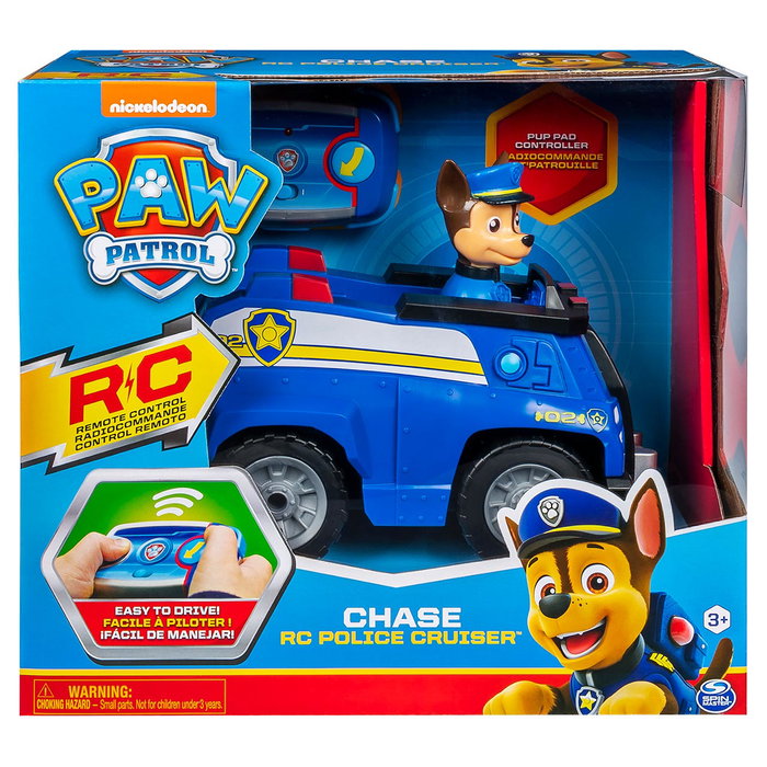 Spin Master Patrulla Canina Chase Coche Policía Radio Control 6054190 para Niños