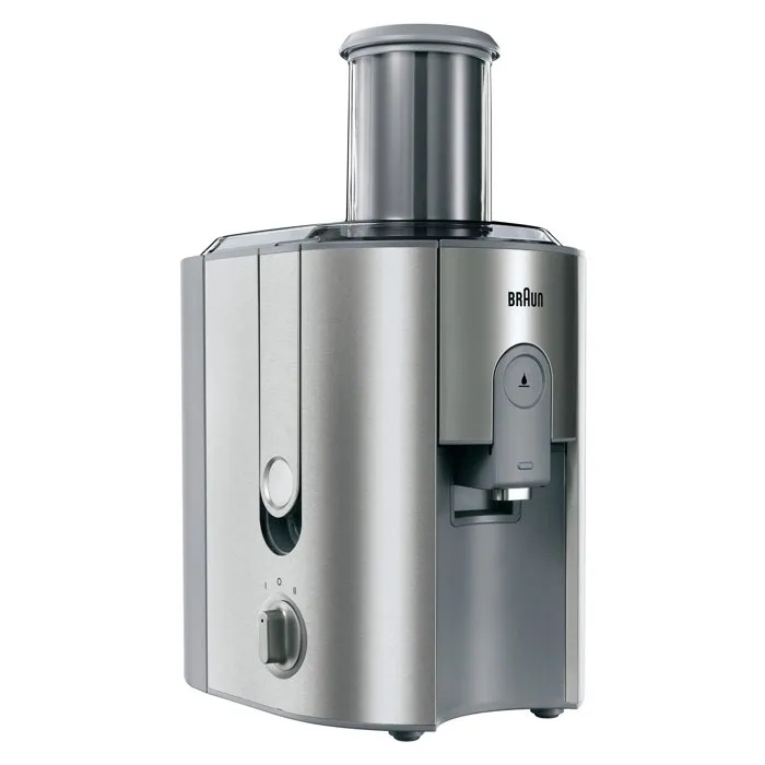 Braun Multiquick 7 J700 Licuadora Centrífuga, Acero Inoxidable, 1000 W, 2 Velocidades, Contenedor 1.25 L, Entrada de 7.5 cm Braun Multiquick 7 J700 Licuadora Centrífuga, Acero Inoxidable, 1000 W, 2 Velocidades, Contenedor 1.25 L, Entrada de 7.5 cm