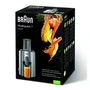 Braun Multiquick 7 J700 Licuadora Centrífuga, Acero Inoxidable, 1000 W, 2 Velocidades, Contenedor 1.25 L, Entrada de 7.5 cm