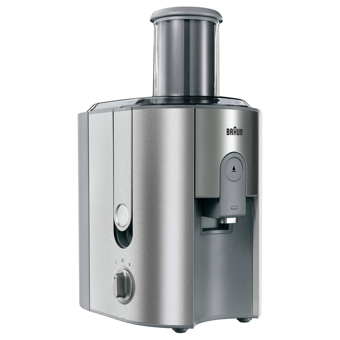 Braun Multiquick J700 Exprimidor de frutas y verduras, Entsafter, Licuadora personal de batidos, Exprimidor lento, Motor de 700 W, Capacidad de 0,8 l, Color negro