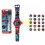 LEXIBOOK Reloj Digital de Proyecciones Spiderman Marvel