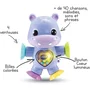 Vtech Baby Theo, mi hipopótamo Pirouette - Juguete de Actividades Bebé con Ventosas, Sonidos y Movimiento 3-24 Meses