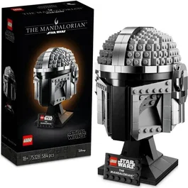 Lego Star Wars 75328 The Mandalorian Helmet Kit de modelo coleccionable para adultos