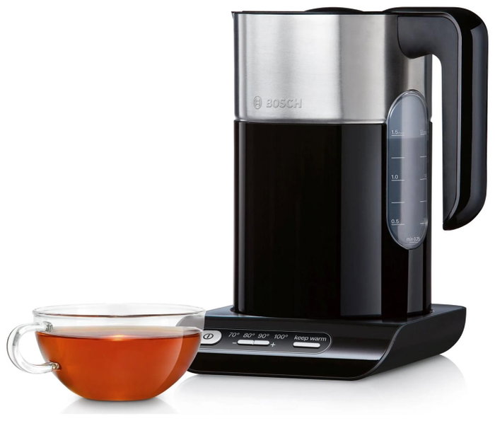Bosch Styline TWK8613 Hervidor de agua 1,5 L Negro Bosch Styline TWK8613 Hervidor de agua 1,5 L Negro
