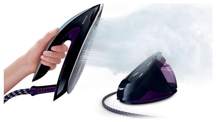Philips GC9650/80 PerfectCare Elite Generador de Vapor Negro y Morado