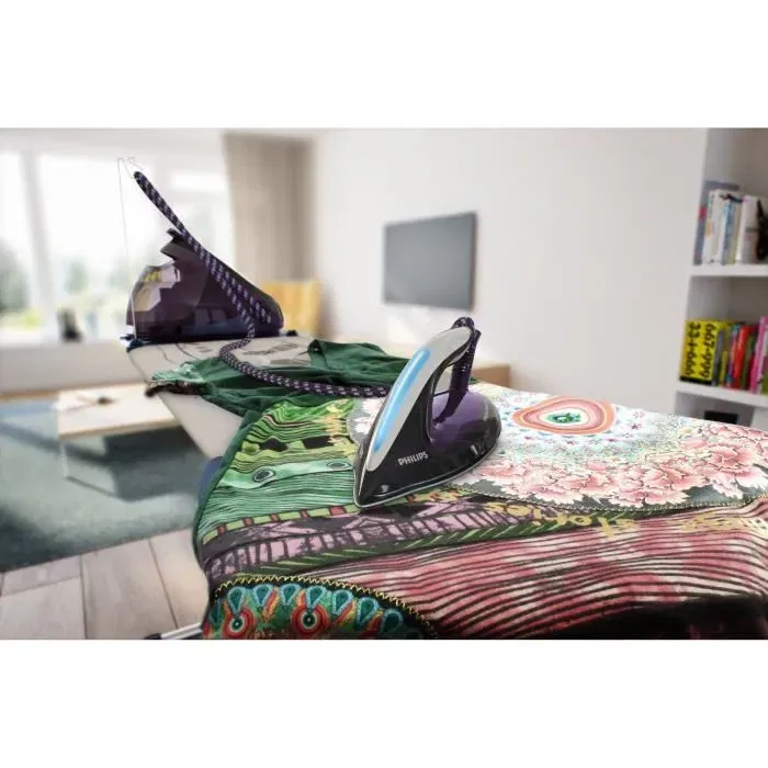 Philips GC9650/80 Generador de Vapor PerfectCare Elite, 7.5 Bar, 150gr/min Impulso Vapor 500gr/min, Tecnología OptimalTemp