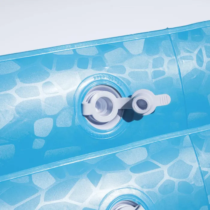 Bestway Piscina Hinchable Rectangular de 3 Cámaras, 305x183x56 cm, Azul Bestway Piscina Hinchable Rectangular de 3 Cámaras, 305x183x56 cm, Azul