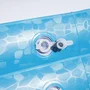 Bestway Piscina Hinchable Rectangular de 3 Cámaras, 305x183x56 cm, Azul