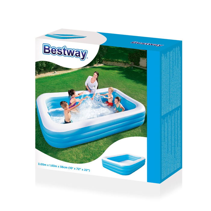 Piscina Hinchable para Niños Bestway Multicolor 305 x 183 x 56 cm Piscina Hinchable para Niños Bestway Multicolor 305 x 183 x 56 cm