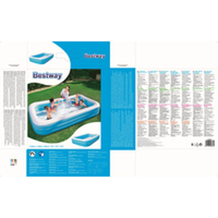 Piscina Hinchable para Niños Bestway Multicolor 305 x 183 x 56 cm Piscina Hinchable para Niños Bestway Multicolor 305 x 183 x 56 cm