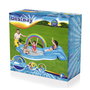 Bestway Piscina Hinchable Parque de Juegos Arcoiris 257x145x91 cm +2 Años Jardin 53092