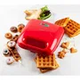 Domo DO9242W Sandwichera 5 en 1 con 5 Placas Antiadherentes Intercambiables, 750W
