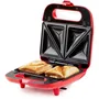 Domo DO9242W Sandwichera 5 en 1 con 5 Placas Antiadherentes Intercambiables, 750W