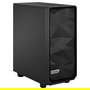 Fractal Design Meshify 2 Compact Black Torre PC Gaming ATX - Caja con 3 Ventiladores, Filtro Anti-Polvo, Gestion de Cables, Soporte para 7 Ranuras y GPU de 36 cm