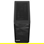 Fractal Design Meshify 2 Compact Black Torre PC Gaming ATX - Caja con 3 Ventiladores, Filtro Anti-Polvo, Gestion de Cables, Soporte para 7 Ranuras y GPU de 36 cm