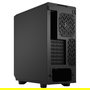Fractal Design Meshify 2 Compact Black Torre PC Gaming ATX - Caja con 3 Ventiladores, Filtro Anti-Polvo, Gestion de Cables, Soporte para 7 Ranuras y GPU de 36 cm