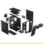 Fractal Design Meshify 2 Compact Black Torre PC Gaming ATX - Caja con 3 Ventiladores, Filtro Anti-Polvo, Gestion de Cables, Soporte para 7 Ranuras y GPU de 36 cm