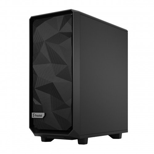 Fractal Design FD-C-MES2C-01 Meshify 2 Compact Caja de PC Negra para Placas ATX, Micro ATX, Mini-ITX