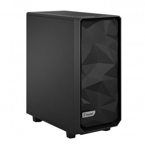 Fractal Design FD-C-MES2C-01 Meshify 2 Compact Caja de PC Negra para Placas ATX, Micro ATX, Mini-ITX