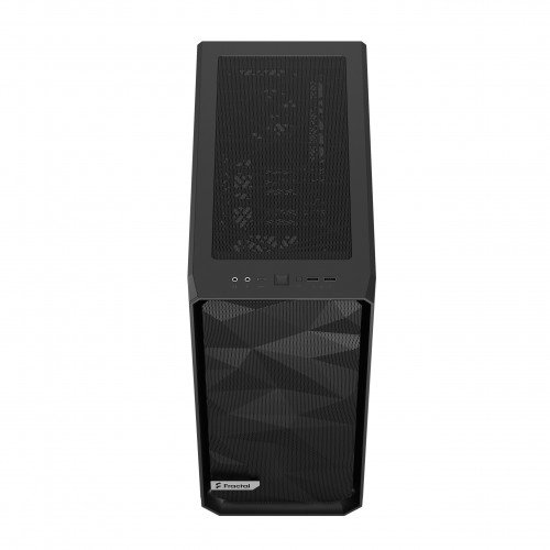 Fractal Design FD-C-MES2C-01 Meshify 2 Compact Caja de PC Negra para Placas ATX, Micro ATX, Mini-ITX