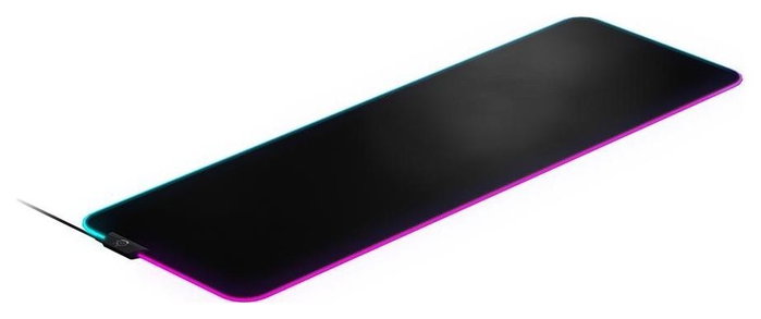SteelSeries QcK Prism Cloth XL Alfombrilla de ratón para juegos Negro