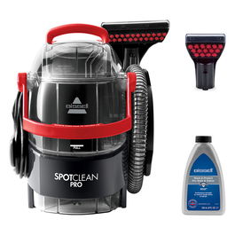 Bissell Aspirador Quitamanchas SpotClean Pro, De Mano Profundo para Alfombra, Escalones y Tapicería, 2.8L/2.2L, 750W, 1558N