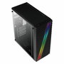 Aerocool Caja PC Streak Negra USB 3.0 y 2.0 LED RGB ATX/Micro ATX/Mini ITX