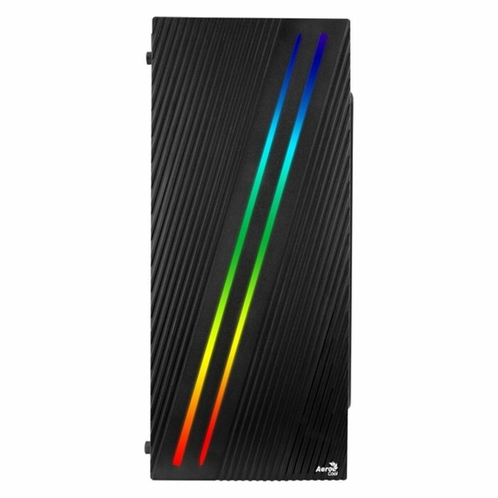 Aerocool Caja PC Streak Negra USB 3.0 y 2.0 LED RGB ATX/Micro ATX/Mini ITX