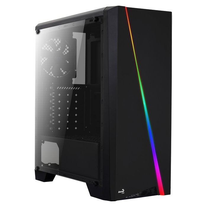 Aerocool Cylon Midi Tower ATX Negro Gaming con Ventana Lateral e Iluminación Aerocool Cylon Midi Tower ATX Negro Gaming con Ventana Lateral e Iluminación