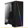 Aerocool Cylon Midi Tower ATX Negro Gaming con Ventana Lateral e Iluminación