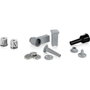 Bosch MFW67440 Picadora de Carne Eléctrica 700W, Negro y Acero Inoxidable