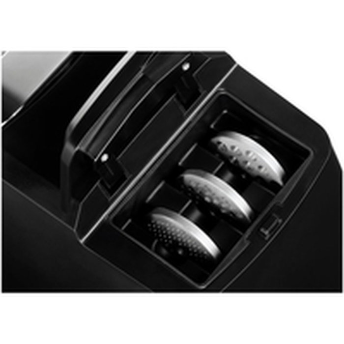 Bosch MFW67440 Picadora de Carne Eléctrica 700W, Negro y Acero Inoxidable