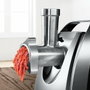 Bosch MFW67440 Picadora de Carne Eléctrica 700W, Negro y Acero Inoxidable