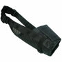 YAGO Bozal de nylon negro para perros grandes con red transpirable y ajustable