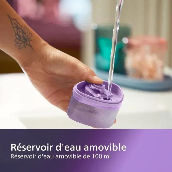 Philips Vaporizador de mano Serie 3000 STH3010/70, 1000W, 20 g/min vapor, listo en 30 segundos