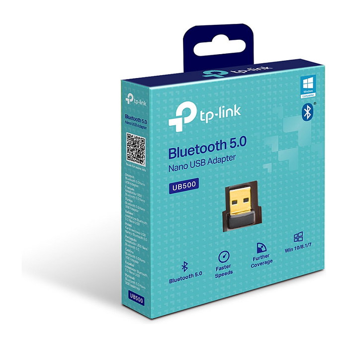 TP-Link UB500 Adaptador Nano USB Bluetooth 5.0 Negro