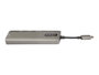 Startech Adaptador Multipuertos USB-C a HDMI 2.0 4K 60Hz Hub Ladrón USB 2 Puertos 10Gbps PD Paso