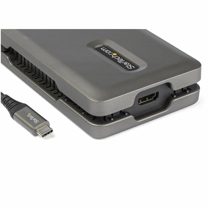 Startech.com adaptador multipuertos usb-c usb tipo c a hdmi 2.0 4k a 60hz hub ladrÓn usb de 2 puertos de 10gbps con pd de paso Startech.com adaptador multipuertos usb-c usb tipo c a hdmi 2.0 4k a 60hz hub ladrÓn usb de 2 puertos de 10gbps con pd de paso