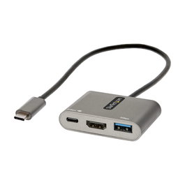 StarTech.com USB C Multiport Adapter, USB-C To Hdmi 4K Video, 100W